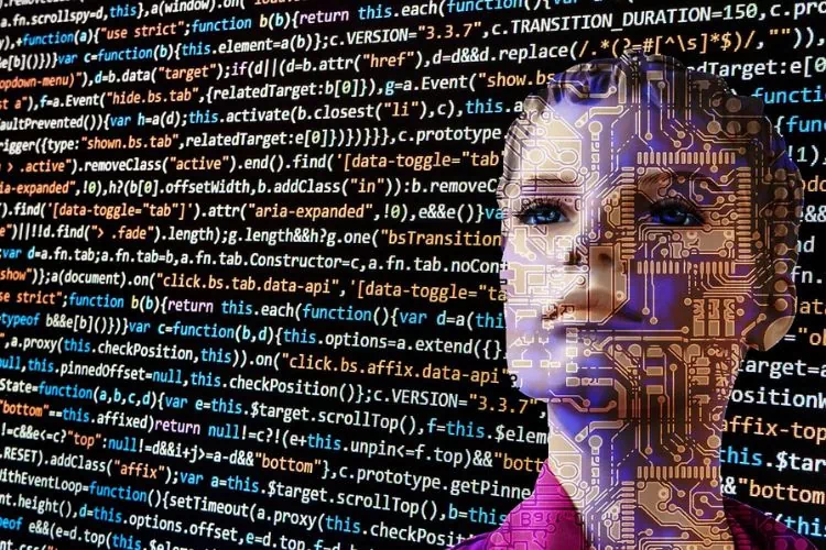Informaticienne et code informatique