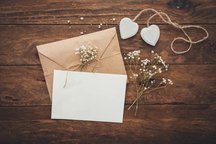 Lettre d'invitation à un mariage
