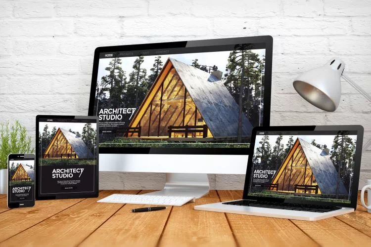 Joli site internet complètement adapté à tous les supports : écrans, tablettes, smartphones