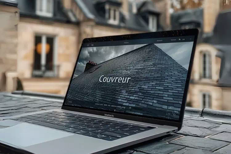 Site internet d'un couvreur