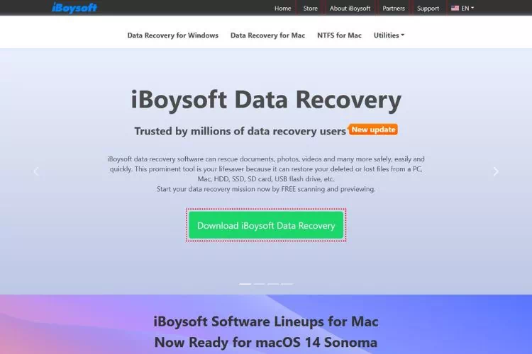 iBoysoft : outil de récupération de fichiers Word non enregistrés, perdus ou supprimés