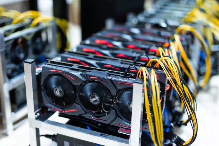Ferme de minage de bitcoin