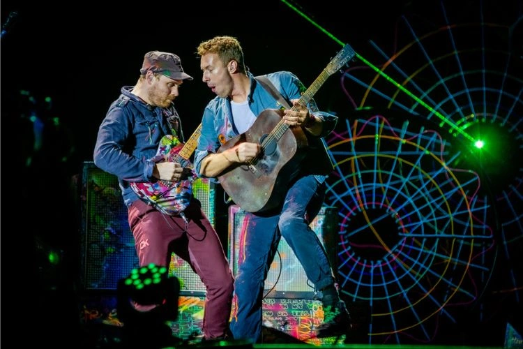Concert du groupe Coldplay
