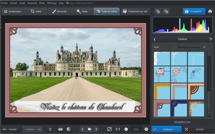 Logiciel photoworks pour créer des affiches