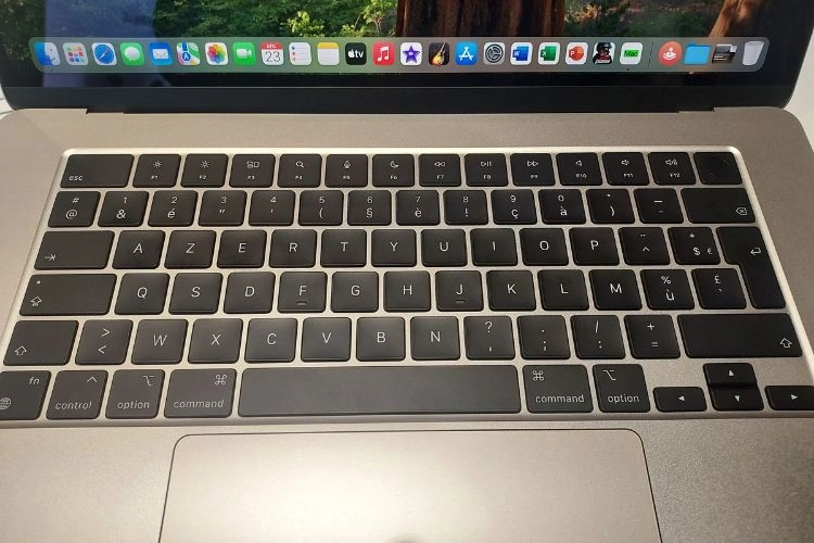 Clavier d'un mac
