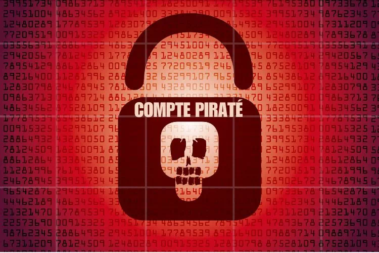 Compte piraté