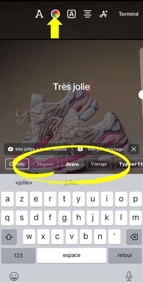 Ajouter une police et une couleur au texte
