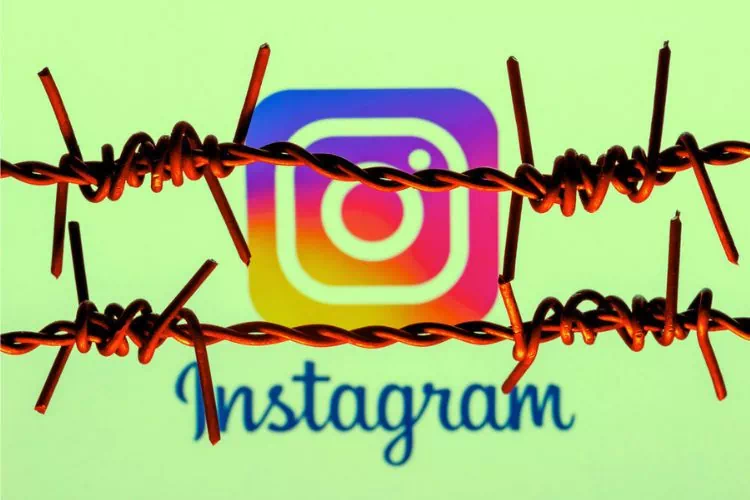 Représentation d'un bug Instagram