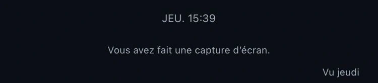 Signalement de capture d'écran