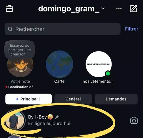 Epinglé la discussion