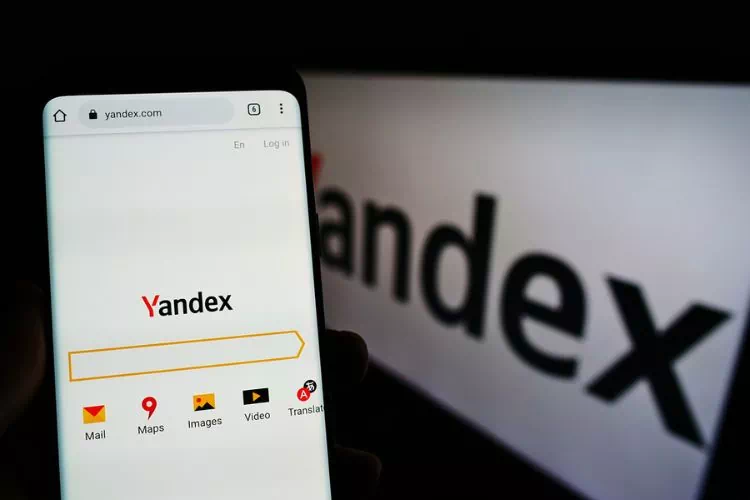 Yandex sur téléphone