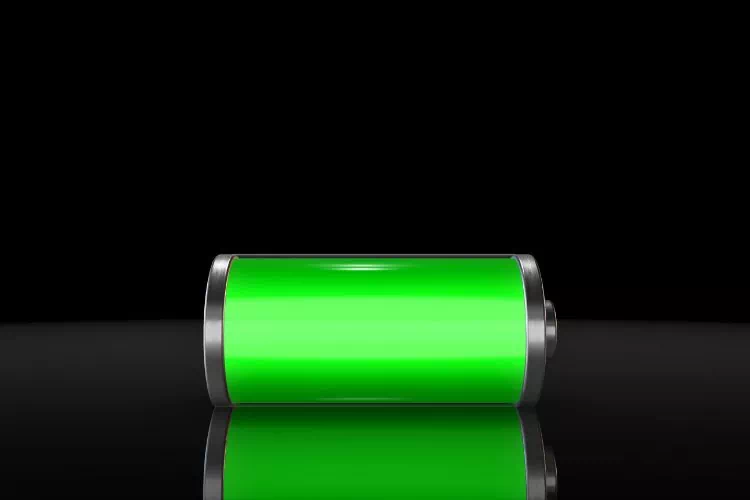 Batterie pour représenter la consommation de donnée