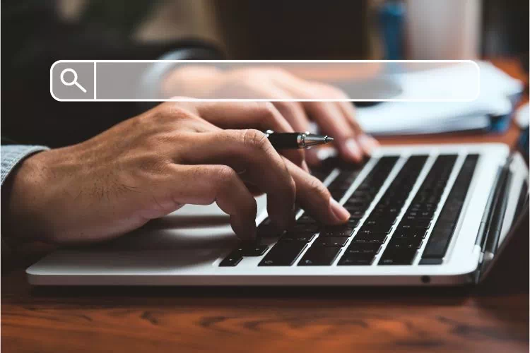 Représentation de moteur de recherche