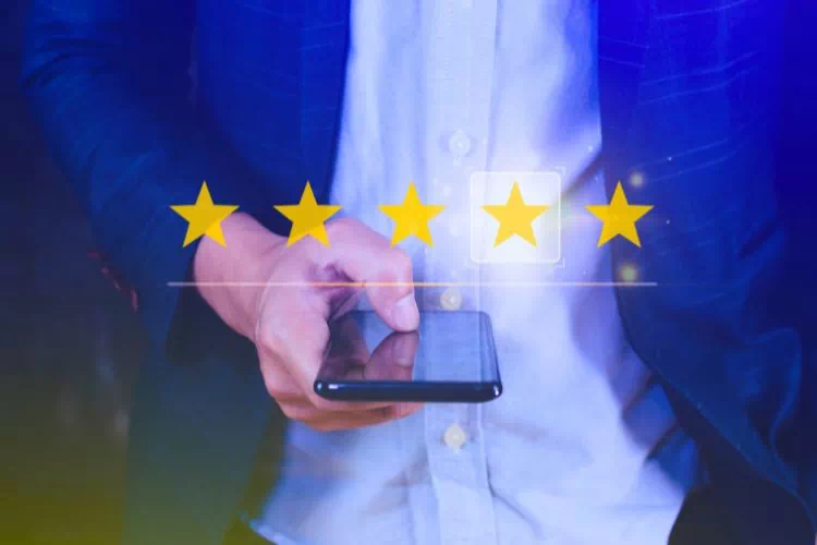 Représentation d'avis google