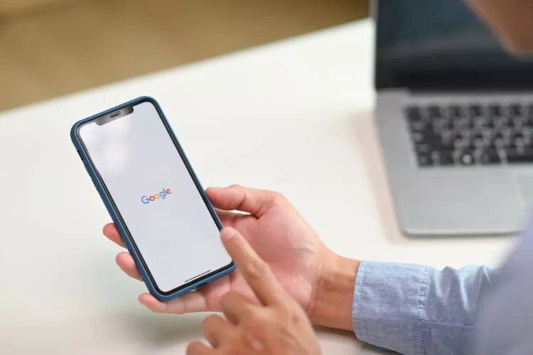 Recherche google sur téléphone