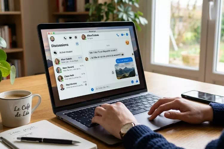 Personne sur messenger