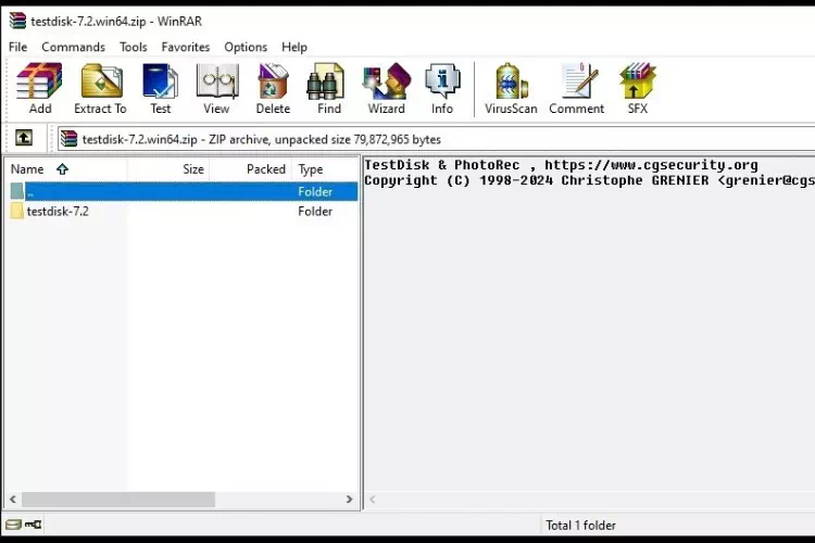 Testdisk