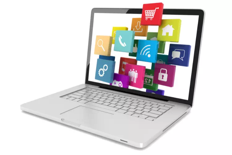 Ordinateur avec de nombreuses fonctionnalités grâce à Microsoft 365